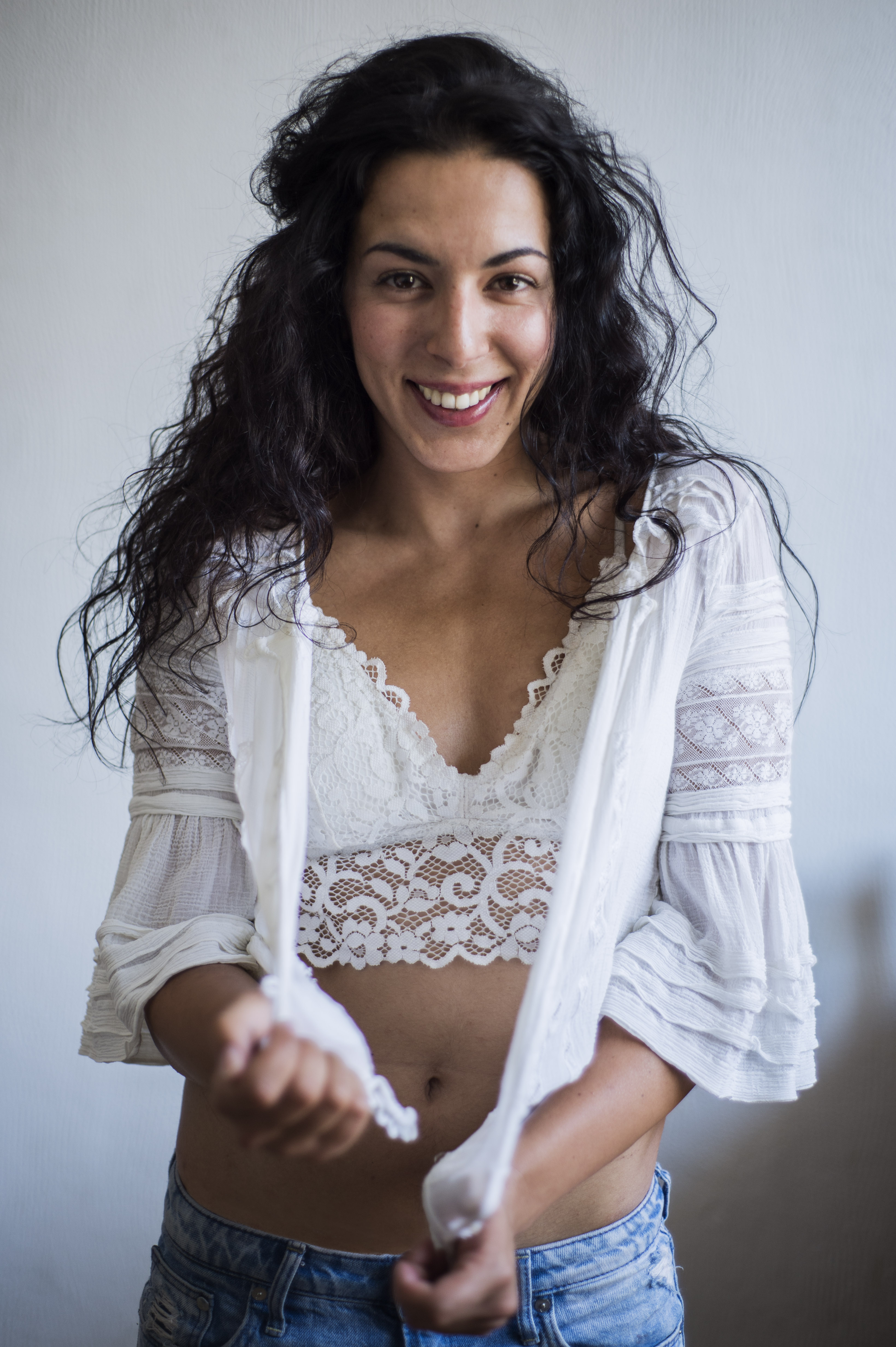 Sara Sánchez en retrato vertical